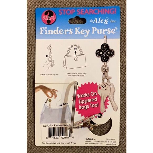 Bundle Sale 3 for $15 | Alex INC. Finders Key Purse Bikini Clasp - Picture 5 of 7